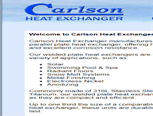Tablet Screenshot of carlsonhx.com